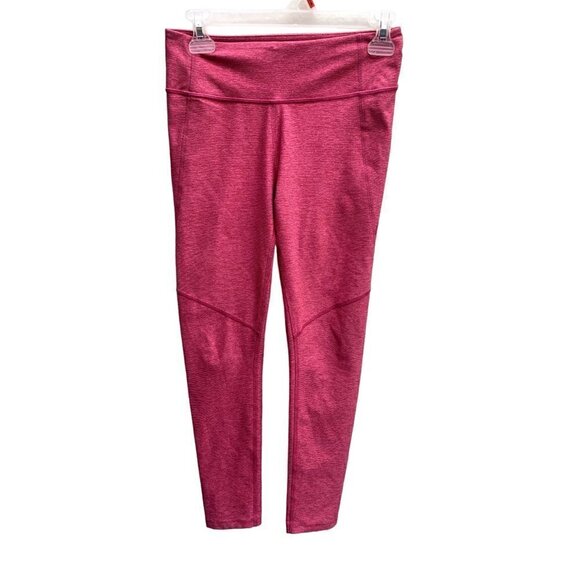 Outdoor Voices 3/4 warm up leggings in flamingo pink  Small - Picture 2 of 6
